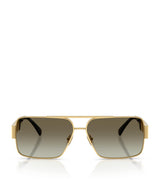 Harrods Versace Wire-Frame Rectangular Sunglasses- Buy online at McGrocer