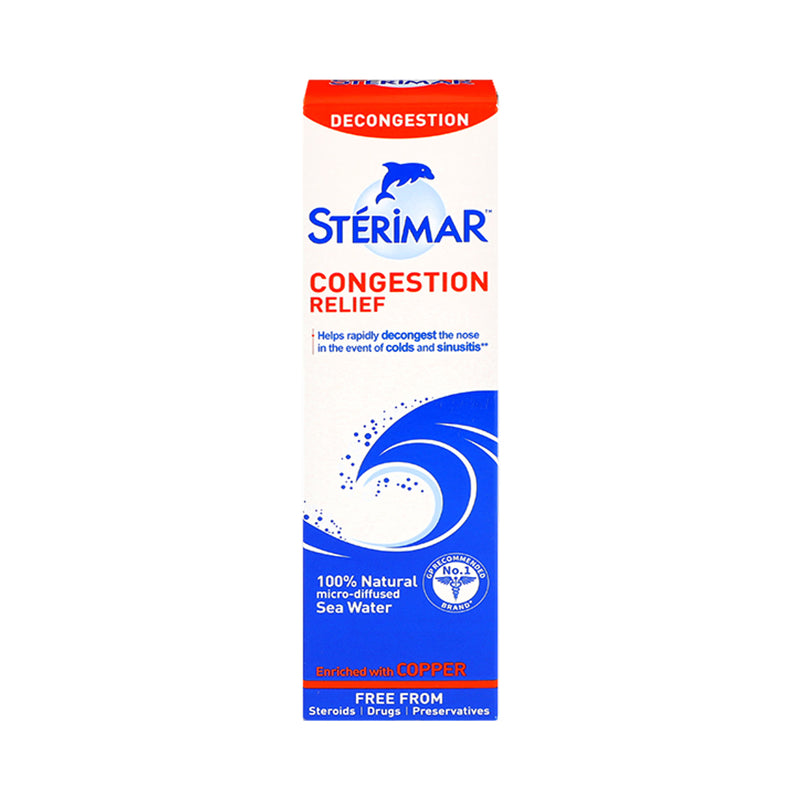 Sterimar Congestion Relief nasal spray 100g - British product