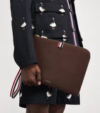 Thom Browne leather folio bag medium gusset - British product