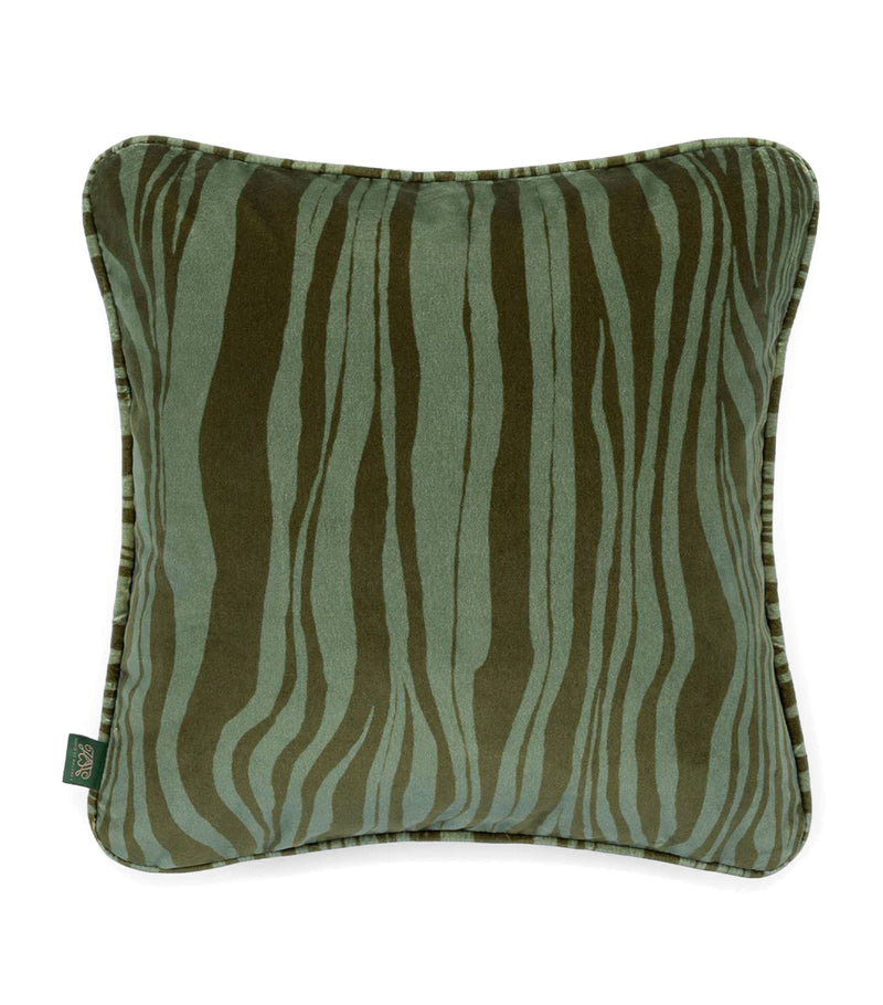 House of Hackney velvet piped dazzle cushion 45cm x 45cm, UK version