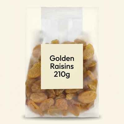 Holland & Barrett Holland & Barrett Golden Raisins 210g Dried Fruit Snacks- Buy online at McGrocer