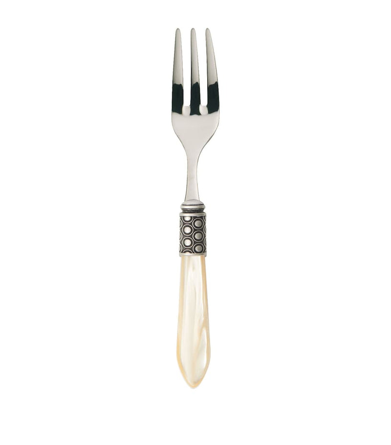 Bugatti stainless steel cake fork set with six pieces - British product