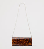 Jimmy Choo Sweetie panelled clutch bag tortoiseshell - British product