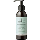 Sukin Blemish Clearing Facial Wash Gel Cleanser (British brand)