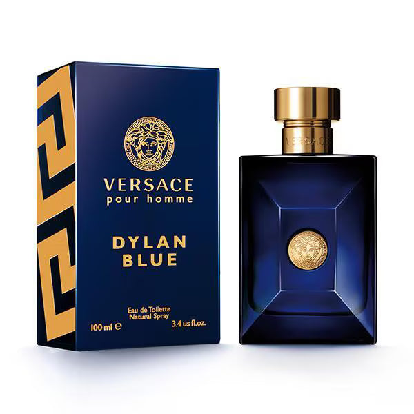 Versace Dylan Blue fragrance bottle 100ml (British brand)
