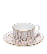 Harrods O.W. London Loop Fine Bone China Teacup and Saucer Set- Buy online at McGrocer