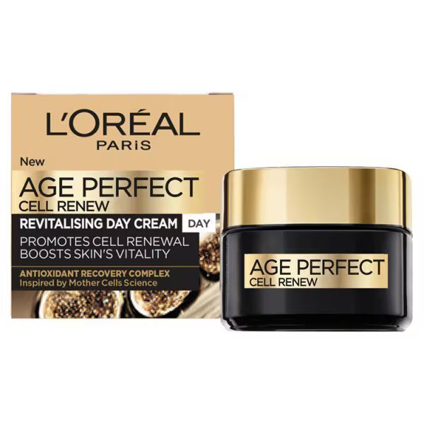L'Oreal Paris Cell Renew Day Cream 50ml, imported from the UK