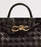 Bottega Veneta Andiamo mini leather top-handle bag - British product