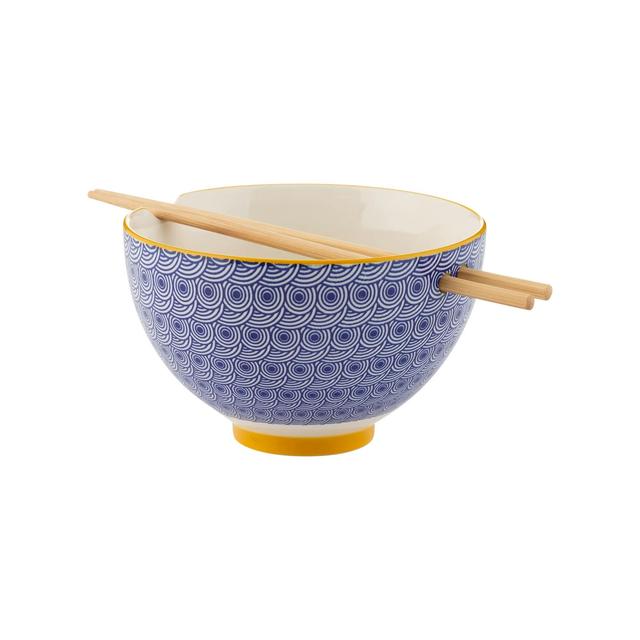 Typhoon World Foods 16cm Noodle Bowl with Chopsticks Tableware & Kitchen Accessories M&S