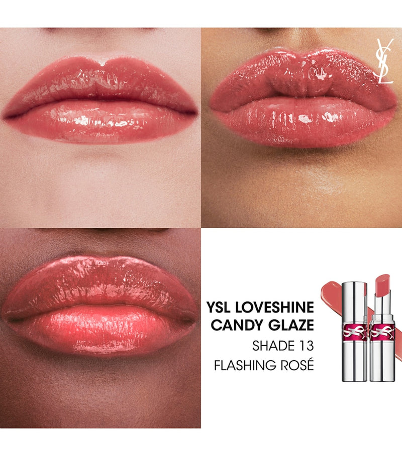 YSL Candy Glaze Lipstick (British brand)