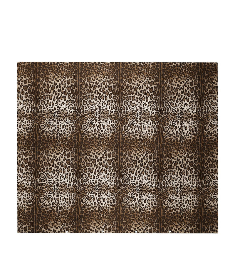 Dolce&Gabbana leopard print king duvet cover 260cm x 220cm - British product