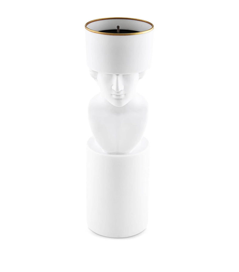 GINORI 1735 porcelain Il Letterato candle holder - British product