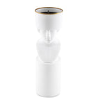 GINORI 1735 porcelain Il Letterato candle holder - British product