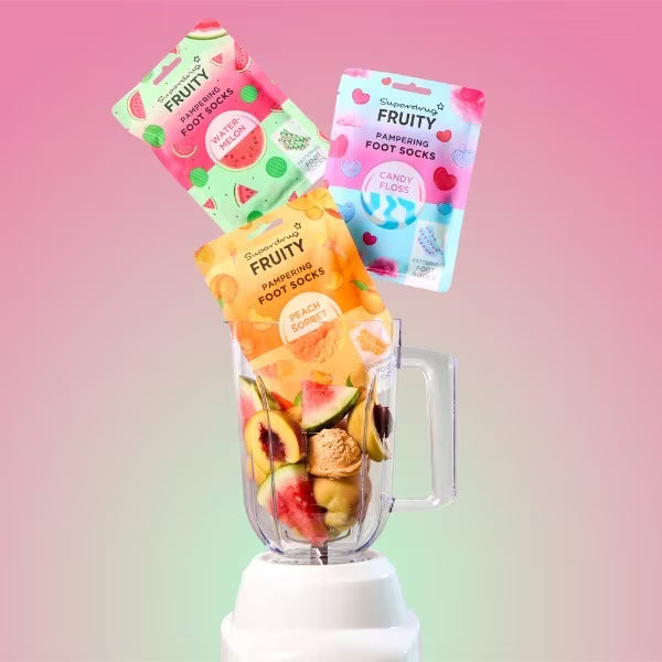 Superdrug Candyfloss Foot Socks Pack (British brand)
