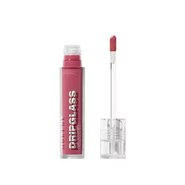 Morphe Dripglass Glazed Lip Gloss Shatterproof Mauve, imported from the UK