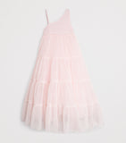 Billieblush pleated tulle asymmetric dress 3-12 years - British product