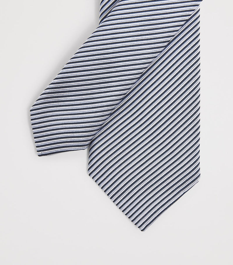 Giorgio Armani silk-blend stripe tie, imported from the UK