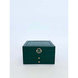 Superdrug Vanity Jewellery Storage Box in Green (23 x 17 x 13.5 cm)- Buy online at McGrocer