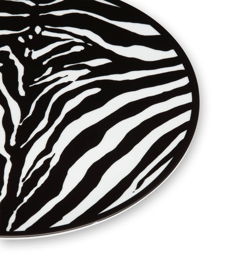 Dolce&Gabbana Casa porcelain zebra charger plate 31cm - British product