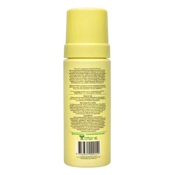 Fox Tan Tan Accelerator Banana Whip 200ml (British brand)
