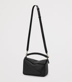 LOEWE small leather woven top-handle bag, UK version