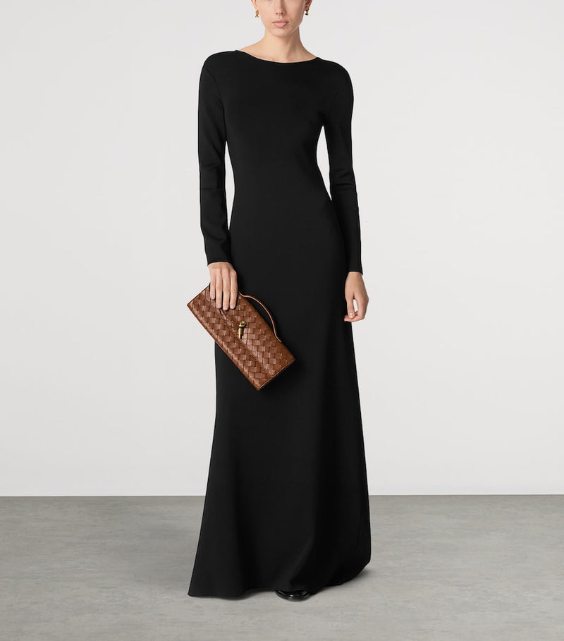 Bottega Veneta Andiamo leather clutch bag - British product