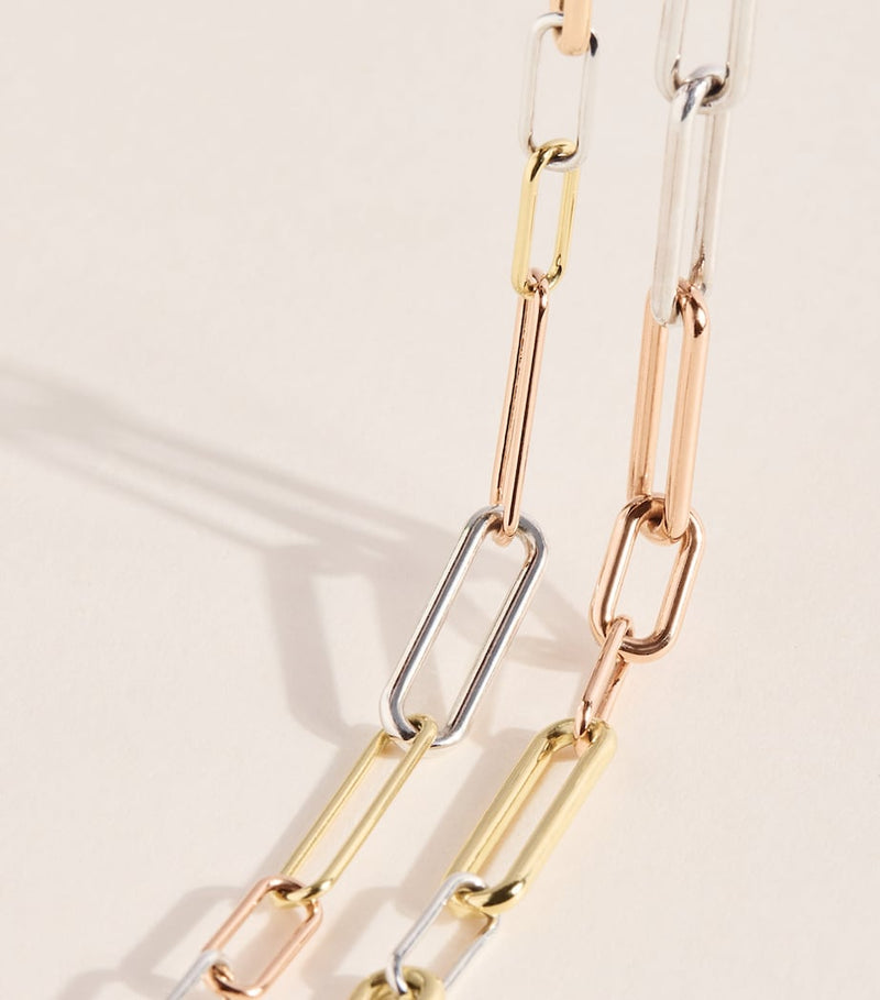 Spinelli Kilcollin Marius necklace in mixed gold and silver (British brand)