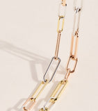 Spinelli Kilcollin Marius necklace in mixed gold and silver (British brand)