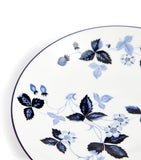 Wedgwood Wild Strawberry Inky Blue teacup and saucer (British brand)