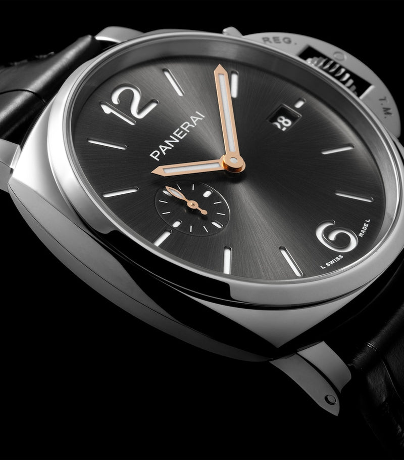 Panerai Luminor Due stainless steel watch 42mm, UK version