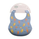Superdrug Ziggle Catch It Silicone Bib Tiger & Leopard Print One Size- Buy online at McGrocer