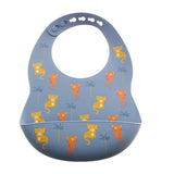 Ziggle silicone bib Tiger Leopard pattern One size (British brand)