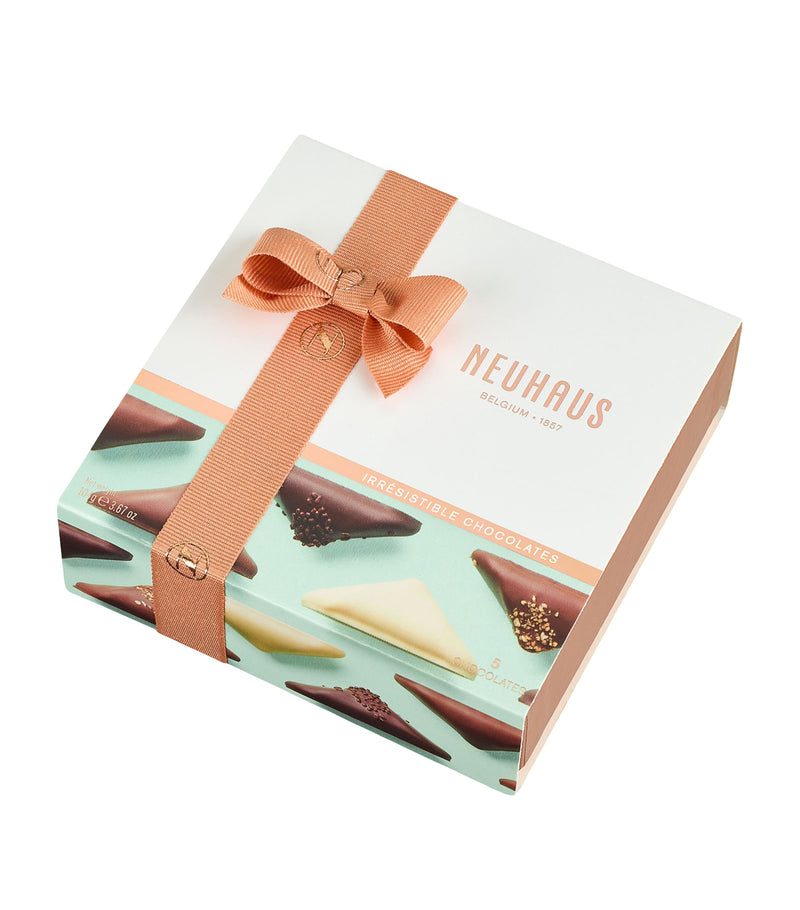 Neuhaus dark, milk and white chocolate selection box 104g, imported from the UK