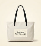 Givenchy Leather Pinch East-West Tote Bag, imported from the UK