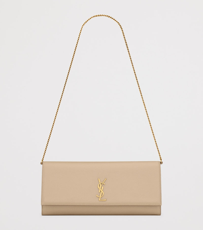 Saint Laurent Kate chain wallet in calfskin leather - British product
