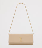 Saint Laurent Kate chain wallet in calfskin leather - British product