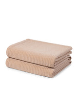 Harrods Hamam Cotton Airply Texture Blanket 260cm x 240cm- Buy online at McGrocer