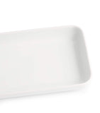 Royal Copenhagen white fluted rectangular dish 36cm x 12.5cm, imported from the UK
