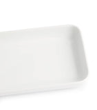 Royal Copenhagen white fluted rectangular dish 36cm x 12.5cm, imported from the UK
