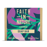 Holland & Barrett Faith In Nature Soap Bar Lavender 100g- Buy online at McGrocer