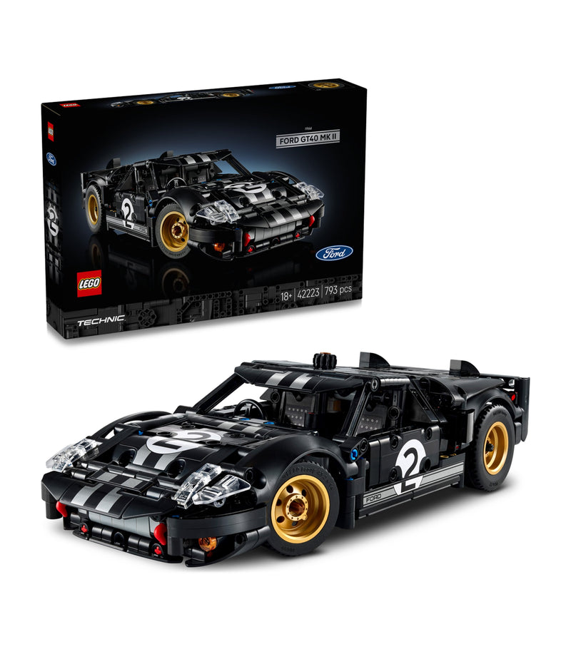 Lego Technic 1966 Ford GT40 MKII Race Car Building Set, UK version