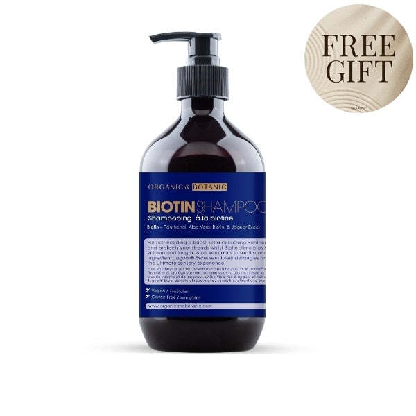 Organic & Botanic Biotin Protein Conditioner 500ml, imported from the UK