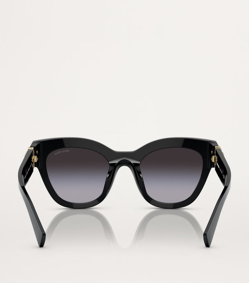 Miu Miu oversized acetate sunglasses (British brand)