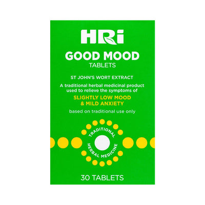 Holland & Barrett HRI Good Mood St John's Wort Tablets 30- Buy online at McGrocer