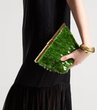 Jimmy Choo heart paillette clutch bag (British brand)