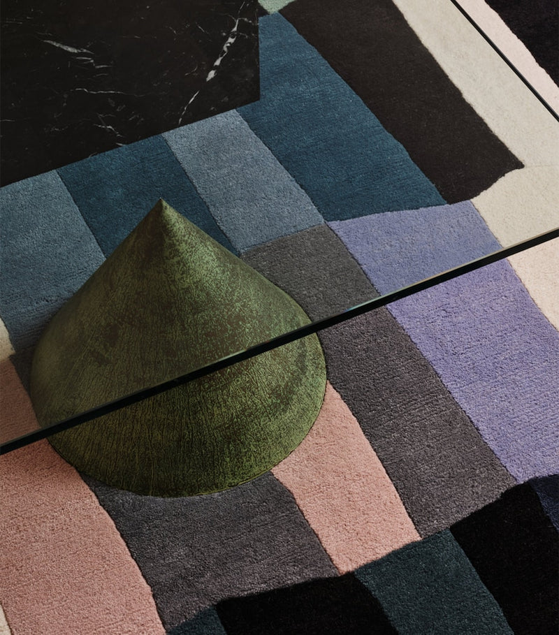 The Rug Company Parachute Sky wool rug 3.05m x 2.44m (British brand)