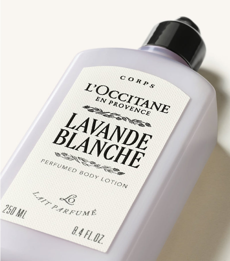L'Occitane Lavande Blanche body lotion 250ml, UK version