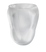 Harrods Lalique Large Crystal Alizé Vase 33cm- Buy online at McGrocer