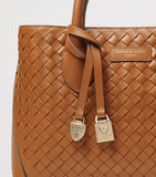 Aspinal of London midi leather tote bag, UK version