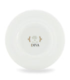 Ginori 1735 porcelain Colonna Diva coffee saucer 12.5cm, UK version
